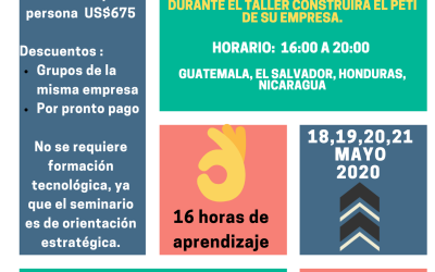 Workshop Planeación Estratégica de las Tecnologías de Informática (PETI) 100% On Line